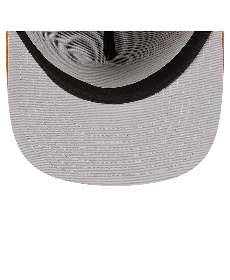 New Era Men's Brown England Patriots Color Pack A-Frame 59FIFTY Fitted Hat