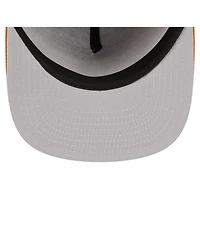 New Era Men's Brown England Patriots Color Pack A-Frame 59FIFTY Fitted Hat