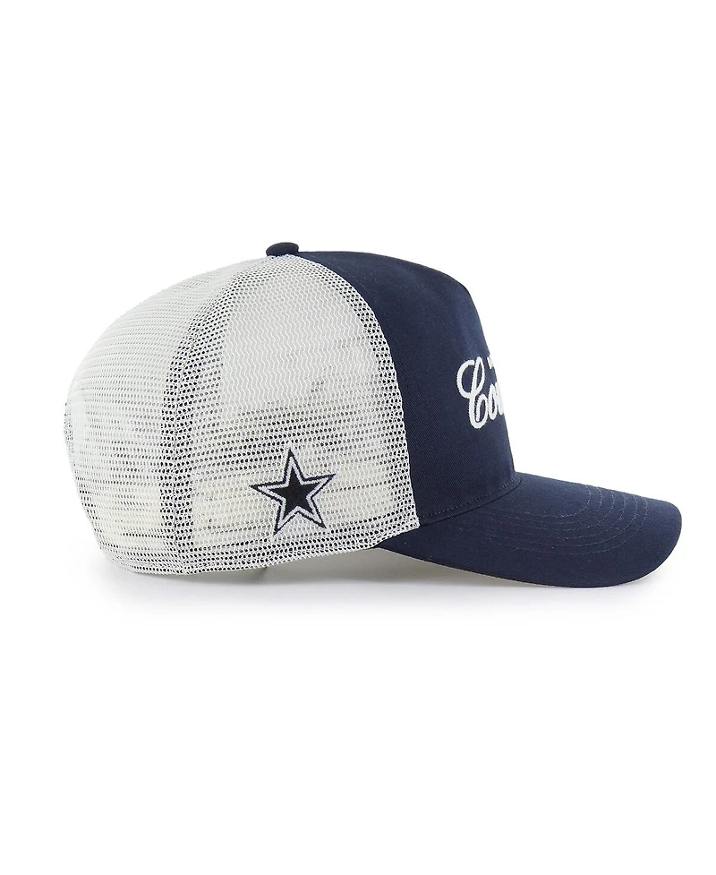 '47 Brand Men's Navy Dallas Cowboys Foundation Trucker Hitch Adjustable Hat