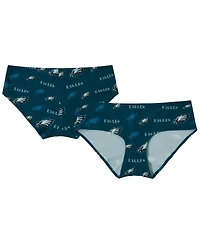 Concepts Sport Women's Midnight Green Philadelphia Eagles Mosaic Allover Print Knit Panty