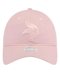 New Era Women's Light Pink Minnesota Vikings Main 9TWENTY Adjustable Hat