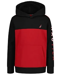 Nautica Boys 8-20 Color Blocking Piecing Hoodie