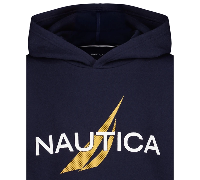Nautica Toddler and Little Boys 2T-7 J-Class Mesh Pullover Hoodie