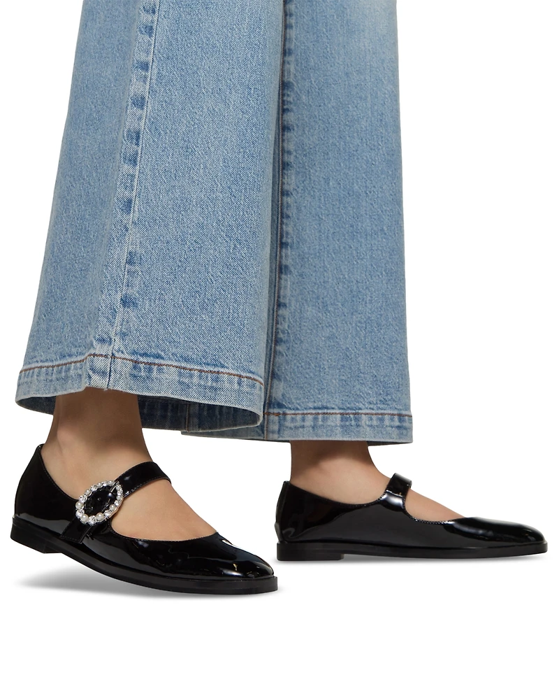 Aldo Women's Arabbella Mary Jane Almond Toe Flats