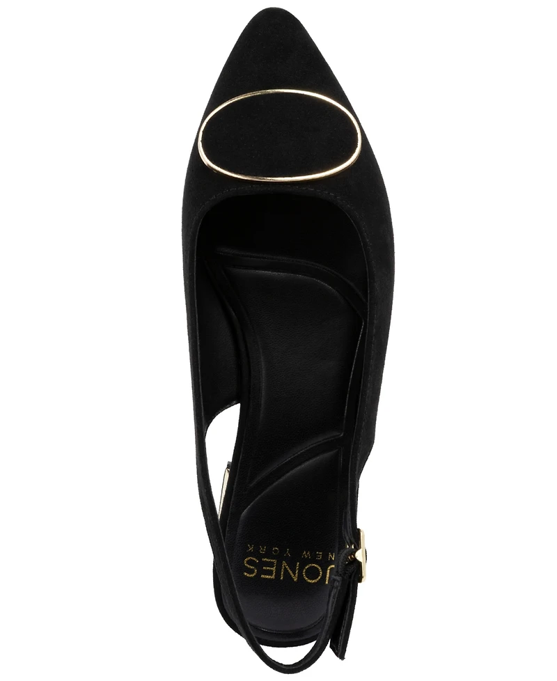 Jones New York Women's Quator Closed Toe Dress Flat