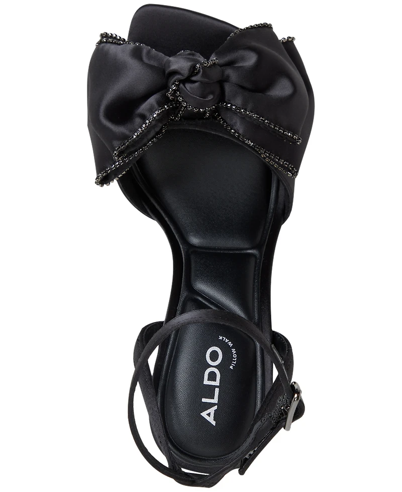 Aldo Women's Tinsel Two-Piece Square Toe Dress Sandals
