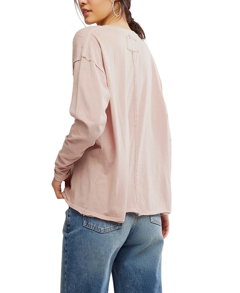 Free People Women's Nina Long-Sleeve Top
