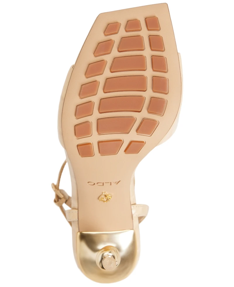 Aldo Women's Harmonious Two-Piece Square Toe Dress Sandals