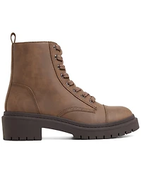 Aldo Women's Goer Combat Round Toe Boots