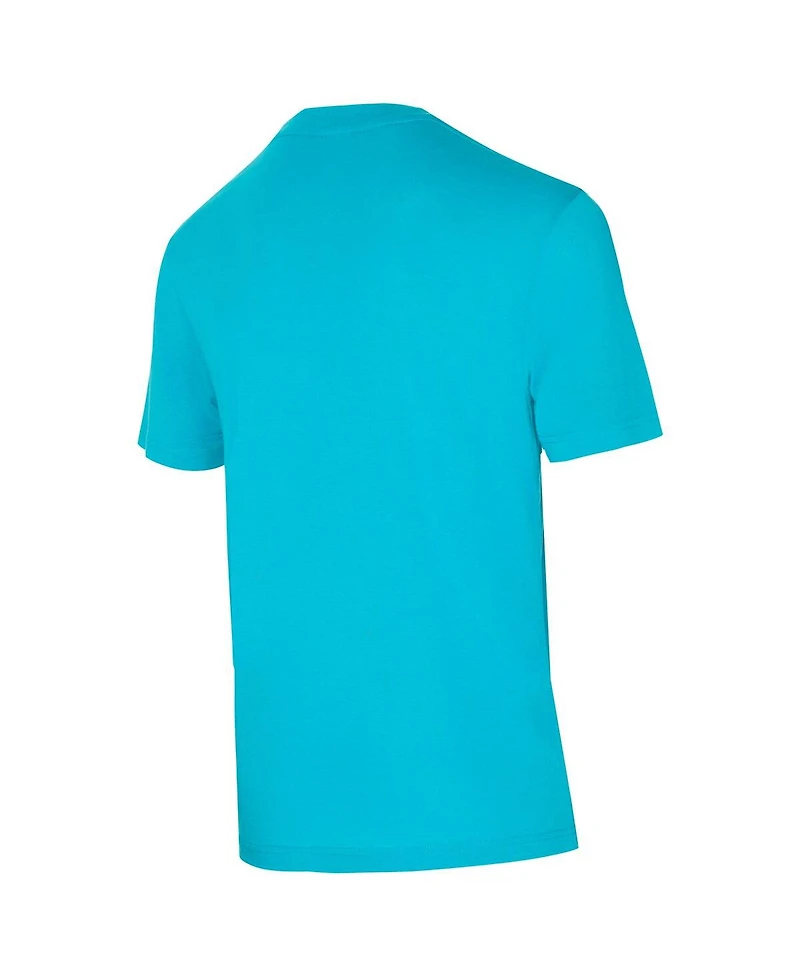 Concepts Sport Men's 2-Piece Aqua/Orange Miami Dolphins Avondale T-Shirt and Flannel Pants Set