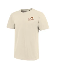 Image One Men's and Women's Natural Texas Longhorns Hyper Local Bevo T-Shirt