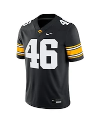 Nike Men's George Kittle 46 Black Iowa Hawkeyes Alumni Player Game Jersey