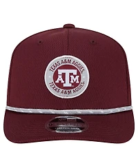 New Era Men's Maroon Texas A&M Aggies Coolera 9SEVENTY Rope Stretch-Snap Hat