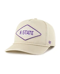 '47 Brand Men's and Women's Cream Kansas State Wildcats Outdoorsmen Cairn Hitch Adjustable Hat