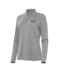 Antigua Women's Philadelphia Eagles Reprocess Quarter-Zip Top
