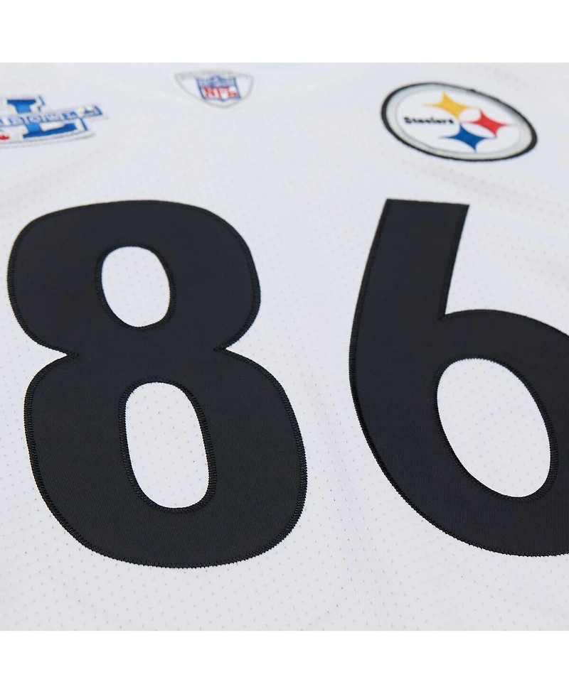 Mitchell & Ness Men's Hines Ward White Pittsburgh Steelers 2005 Authentic Throwback Retired Player Jersey