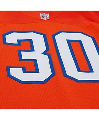 Mitchell & Ness Men's Terrell Davis Orange Denver Broncos 1995 Authentic Throwback Retired Player Jersey