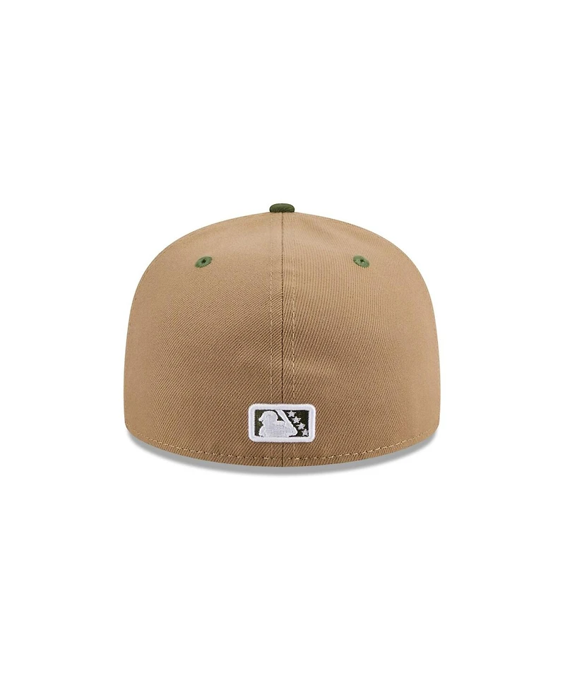 New Era Men's Tan Hudson Valley Renegades Theme Nights 59FIFTY Fitted Hat