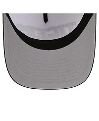 New Era Men's White/Black Missouri Tigers Arch Two-Tone Rope 9FORTY A-Frame M-Crown Adjustable Hat