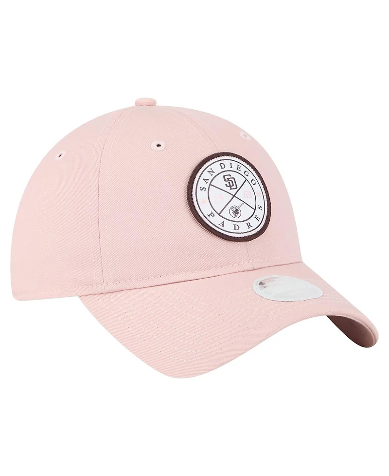 New Era Women's Pink San Diego Padres Bloom 9TWENTY Adjustable Hat