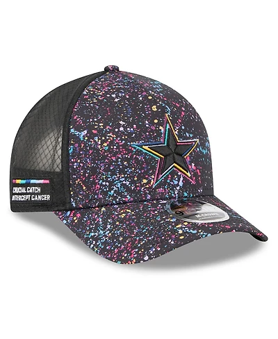 New Era Men's Black Dallas Cowboys 2025 Nfl Crucial Catch 9FORTY Adjustable Hat