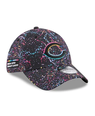 New Era Men's Black Chicago Bears 2025 Nfl Crucial Catch 39THIRTY Flex Hat