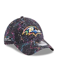 New Era Men's Black Baltimore Ravens 2025 Nfl Crucial Catch 39THIRTY Flex Hat