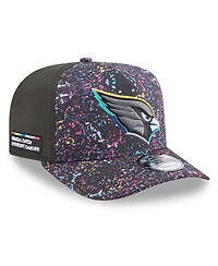 New Era Men's Black Arizona Cardinals 2025 Nfl Crucial Catch A-Frame 9FIFTY Snapback Hat
