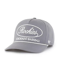 '47 Brand Men's Gray Colorado Rockies Foundational Hitch Adjustable Hat