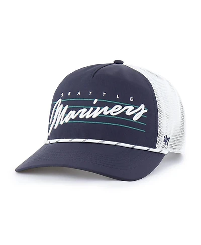 '47 Brand Men's Navy Seattle Mariners Brrr Downburst Mesh Hitch Adjustable Hat