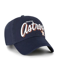 '47 Brand Women's Navy Houston Astros Ariana Clean Up Adjustable Hat