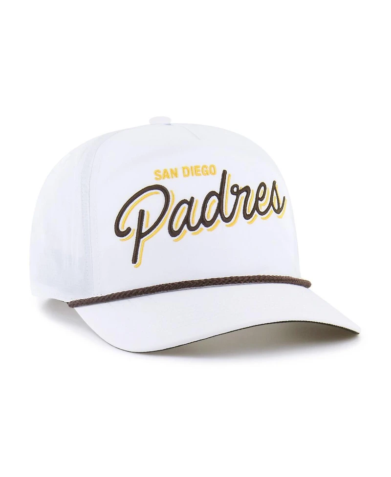 '47 Brand Men's White San Diego Padres Brrr Fairway Hitch Adjustable Hat