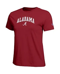 Champion Women's Crimson Alabama Tide Arched Over Logo T-Shirt