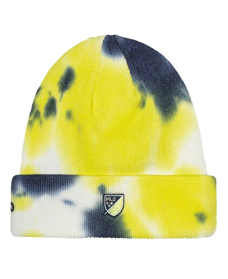 Fan Ink Men's Nashville Sc Psychedelic Tie-Dye Cuffed Knit Hat