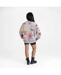 Gameday Couture Women's Heather Gray Kansas City Chiefs Always On Repeat Fleece Sweatshirt