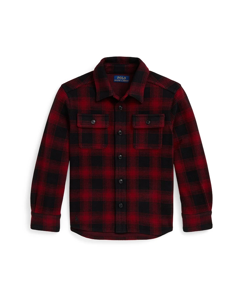 Polo Ralph Lauren Boys 2-7 Plaid Long Sleeve Shirt