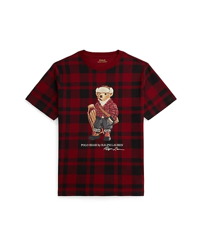 Polo Ralph Lauren Boys 8-20 Plaid Short Sleeves T-Shirt