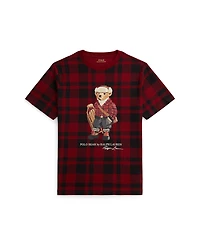 Polo Ralph Lauren Boys 8-20 Plaid Short Sleeves T-Shirt