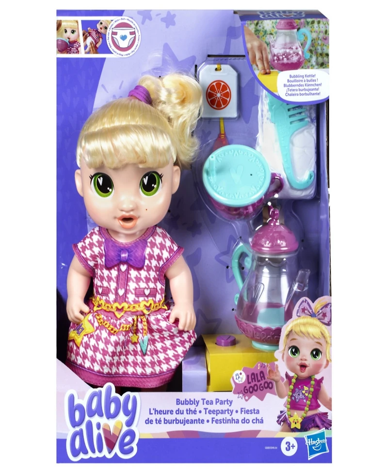 Baby Alive Bubbly Tea Party LaLa GooGoo Doll Set