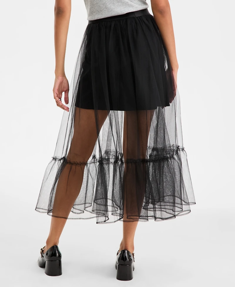 On 34th Women's Tulle Overlay Skirt, Macy's Exclusive