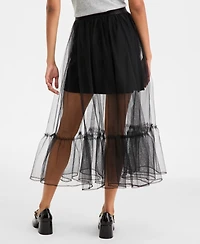 On 34th Women's Tulle Overlay Skirt, Macy's Exclusive