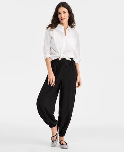 On 34th Women's Pull-On Balloon Pants, Macy's Exclusive