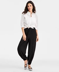On 34th Women's Pull-On Balloon Pants, Macy's Exclusive