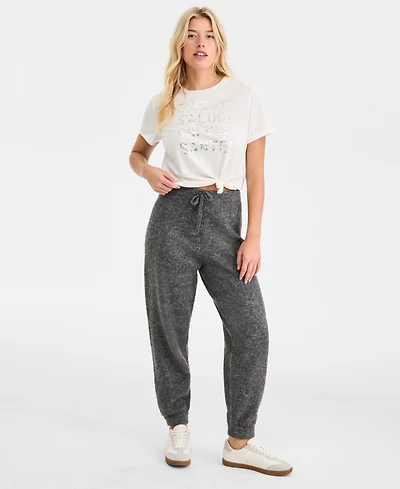 On 34th Women's Sweater Cozy Joggers, Macy's Exclusive