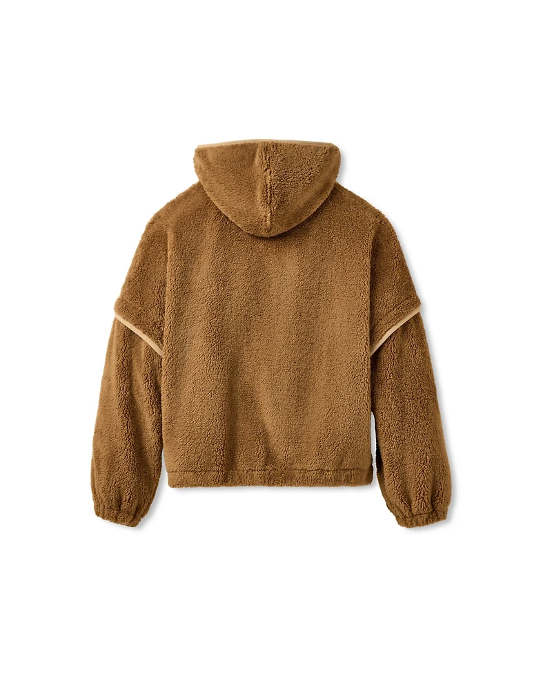 Ugg Women's Mariella Fluff Stand Collar Zip Hoodie