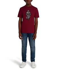 Karl Lagerfeld Paris Men's Armor Dragon Skin Printed T-Shirt