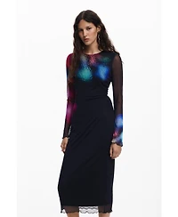 Desigual Women's Dress designed by M. Christian Lacroix