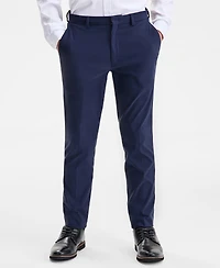 B By Brooks Brothers Boys 8-20 Navy Plain Classic Pants