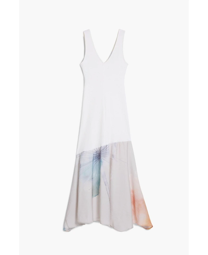 Desigual Women's V-neck combined dress