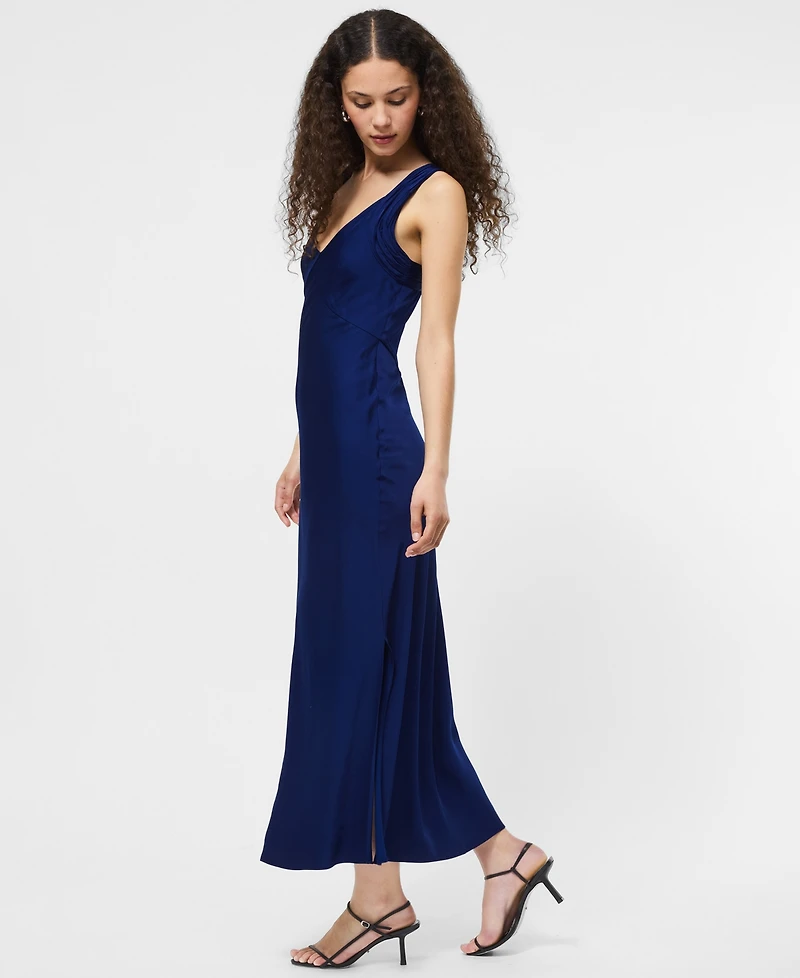 French Connection Women's Ennis Satin Maxi Dress